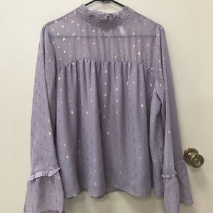 Lilac Blouse
